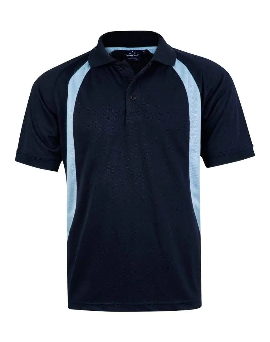 Winning Spirit Olympian Polo Men's Ps51 Casual Wear Winning Spirit Navy/Sky S